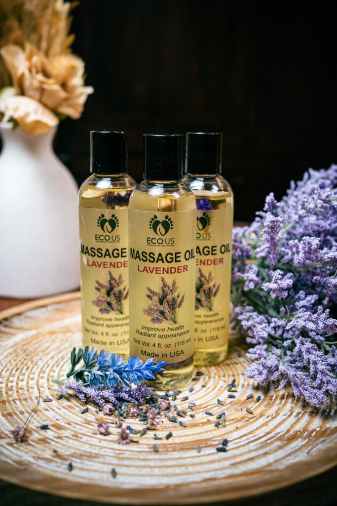 Massage oil lavender 4 fl oz 3